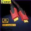Vention Cavo HDMI compatibile ad alta velocità 1,5m 3m 5m HDTV nero e rosso intrecciato 1.4V Cavo dati ad alta velocità per TV e monitor computer Supporto 3D