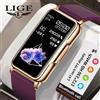 LIGE Smartwatch LIGE per Uomo e Donna, Connesso al Telefono via Bluetooth, Musica, Fitness, Braccialetto Sportivo, Monitoraggio del Sonno, Display da 1,47 Pollici
