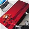 Bandai Tappetini per Mouse Anime Grandi 1000x500, Mousepad da Gaming E-Evangelions, Tappetino per Tastiera e Mouse per Laptop, Tappetino da Scrivania per Ragazze, Tappetini Asuka