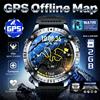 GUHUAVMI Smartwatch Sportivo GPS 2026 con Mappe Offline, Memoria 2GB, Impermeabile 10ATM, Bussola, Schermo AMOLED da 1.43'', Chiamate Bluetooth