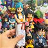 Bandai Statuetta Anime Dragon Ball Z 10-20cm, Personaggio Goku, Sezione Pratica, Figure GK, Krillin, Chichi, Bulma, Modellino da Collezione, Regalo