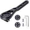 RAVEMEN Supporto per bici RAVEMEN AOM06 per Garmin Wahoo Bryton GPS GoPro, supporto anteriore leggero per bicicletta, design aerodinamico integrato, resistente.