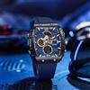 SMAEL 8109 Nuovo Orologio Sportivo da Uomo con Display Doppio Quadrato - Impermeabile 50M, Luminoso, Allarme, Cronometro, Doppio Fuso Orario, Cinturino in Silicone Multicolore