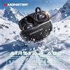 MONSTER Auricolari Monster Airstar A02 OWS con Clip per Orecchio 360 ° Cuffie stereo wireless Bluetooth 6.0 IPX4 auricolari sportivi TWS impermeabili