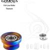 gomexus Rullo per filo Gomexus in titanio per la maggior parte dei mulinelli da spinning Daiwa/Shimano Stella 8000/Penn/Daiwa 23 Legalis 1000-4000