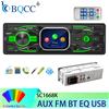 BQCC Autoradio da 2,2 pollici con touchscreen, lettore MP3, stereo, supporto FM RDS, ricevitore Bluetooth 6.0, AUX, USB, scheda TF, Type-C, universale