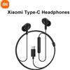 XIAOMI Auricolari originali Xiaomi Type C, auricolari stereo sportivi con microfono e controllo cablato, per smartphone Huawei Xiaomi, idea regalo