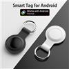 HIMOJO Localizzatore GPS Impermeabile Smart Tag per Android e Google Find Hub - Anti-smarrimento per Animali Domestici e Localizzatore Chiavi Remoto per Pixel/Motorola/Xiaomi/OPPO