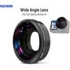 NEEWER Obiettivo grandangolare NEEWER per DJI Osmo Action 6, 185 ° Lente per Fotocamera d'Azione in Vetro Ottico HD Multistrato FOV, Accessori per Fotografia