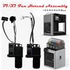 BEGRINT Kit Hotend per Bambu Lab X1 Carbon X1C P1P P1S con Ventola, Set Completo, Ugello in Acciaio Temperato, Hot End Integrato con Design Anti-Perdita
