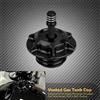 MACTIONS Tappo serbatoio carburante ventilato universale in alluminio per moto Harley, per tutti i serbatoi con filettatura femmina, esclusi i modelli Touring 23.5-25