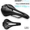 RYET Sella per Bicicletta RYET Ultraleggera 115g 7x9mm, Cuscino in Carbonio, Sella per Bici da Corsa, Componenti per Ciclismo