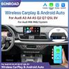 BONROAD Adattatore Wireless BONROAD CarPlay Android Auto per Audi A3 S3 A4L A5 Q2 Q5L Q7, Decoder GPS Bluetooth con AirPlay Mirror Link, Plug and Play, Supporto Telecamera Posteriore, Modifica Infotainment