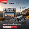 Lenovo Drone Lenovo D36 con Tripla Fotocamera 4K HD 8K, Motore Brushless, Evitamento Ostacoli, Pieghevole, Quadricottero RC Professionale per Riprese Aeree