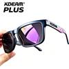 KDEAM Nuovi Colori KDEAM-PLUS Occhiali da Sole Unisex Quadrati di Grandi Dimensioni Polarizzati Fotocromatici Oversize Anti-Riflesso alla Moda