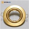 JOYINLED Faretto da Incasso Rotondo Dorato per Portalampada, Luce Spot LED Incassata MR16 GU10, Cornice per Downlight LED