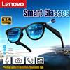 Lenovo Occhiali Smart AI Lenovo 1200MP 8K HD con Cambio Colore, Traduzione Chat, Fotocamera, Chiamate Bluetooth, Assistente Vocale e Controllo Musica