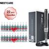 Dr.Pen Set Dr Pen M8 con 22 Aghi, Penna Derma Wireless per Microneedling, per 11pin 16pin 24pin 36pin 42pin Rotondi 3D