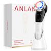 ANLAN Massaggiatore Facciale EMS 5-in-1 con Luce LED, Pulizia Profonda, Compressione Calda e Fredda, Lifting Cutaneo, Dispositivo Anti-Età per il Viso