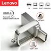 Lenovo Adattatore Mini USB Lenovo per Xiaomi, Chiavetta USB da 2TB Tipo C, Pennetta USB ad Alta Velocità da 512GB, Chiavetta USB da 128GB in Metallo