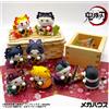 Bandai Figura di Maneki-neko dell'anime Demon Slayer Kimetsu no Yaiba ‌ Serie di Action Figure Blind Box, Giocattoli Modello Carino, Regali a Sorpresa