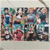 Bandai Set di 8 Carte Sexy Videl ‌ Chichi Mosaic-free ACG Android 18 Carta NSFW a doppia faccia, giocattoli da collezione per adulti 18+
