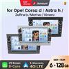 Junsun Autoradio Junsun 7 Pollici per Opel Astra H J Vectra Vauxhall Antara Zafira Corsa con CarPlay, Android Auto, GPS, Navigatore, Stereo, SWC, BT, FM, AM, RDS, DSP, 2Din, Mirror Link, Lettore
