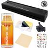 Dragonhawk A4 Kit Stampante per Trasferimento di Stencil di Tatuaggio Compatibile con Bluetooth per Telefono Tablet PC Carta per Stencil di Tatuaggio Gel Kit Completo di Forniture