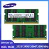 SAMSUNG Memoria per Laptop Samsung 8GB 16GB 32GB DDR4 2133MHz 2400MHz 2666MHz 3200 MHz PC4-2133P PC4-2400T PC4-2666V SO-DIMM 260-Pin .2V