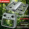 Lenovo Drone Lenovo S161 MAX con Motore Brushless, Pieghevole, Funzione Smart Follow, Tracciamento, Scatto Gestuale, Modalità Headless, Quadricottero RC Professionale
