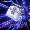 Monster Maxstar MQT50 Auricolari Bluetooth 6.0 ENC con riduzione del rumore delle chiamate Auricolari wireless TWS Cuffie sportive impermeabili IPX4