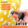 ETENWOLF AIR 3se 2600mAh Pompa d'Aria Portatile per Esterni, Mini Pompa Elettrica Veloce 2-in-1 per Gonfiaggio e Sgonfiaggio, Ricaricabile, per Materassini Gonfiabili, Materassini da Campeggio,