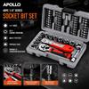 Hi-Spec Set di Cacciaviti e Punte con Attacco da 1/4'' a Sgancio Rapido, Chiave Reversibile CR-V con Punte Phillips/Flat per Riparazioni Auto