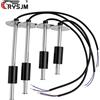 RYSJM Sensore di livello carburante/acqua da 0-190 Ohm per auto, barca, indicatore di livello serbatoio acqua, indicatore di livello carburante in acciaio inossidabile, accessori auto