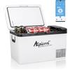 Alpicool Frigorifero/Congelatore Portatile Alpicool K25 25L a Compressore, DC 12V, per Campeggio, Camion, Camper, Roulotte, Barca