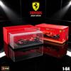 Bburago 1:64 2024 F1 Ferrari SF24 16 # Charles Leclerc 55 # Modellino Auto in Lega di Carlos Sainz, Confezione Sigillata, Scena Classica