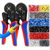 lion rage Pinza Crimpatrice HSC12 16-6, Crimpatrice a Cricchetto Autoregolante 0.08-16mm², Professionale per Terminali VE
