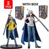 Bandai Statuetta Anime da 17cm di Trafalgar Law, Modello in PVC da Collezione, Regalo per Appassionati di One Piece