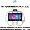 NaviFly Wireless Carplay Android Auto Radio per Hyundai I20 2008 2009 2010 2011 2012 Lettore multimediale per auto GPS BT WIFI 2Din IPS