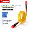 AMPCOM Cavo Patch in Fibra Ottica AMPCOM LC a LC OS2 Singlemode SMF Duplex UPC 9/125um 10Gbps LSZH 3.0mm OD, Cavo Jumper Ottico 1m-30m