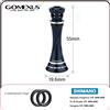 gomexus Supporto per Mulinello in Alluminio Gomexus 55mm R9&R9 Pro per Mulinello da Spinning Stella Twin Power Saragosa SW