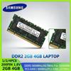 SAMSUNG Memoria RAM SAMSUNG DDR2 SODIMM per laptop Non ECC Unbuffered 4GB 2GB 667Mhz PC2-5300S 800MHz PC2-6400S 1.8V CL5 per notebook