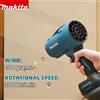 Makita Soffiatore Elettrico Senza Fili Makita 30000RPM, Aspirapolvere Domestico Portatile Ricaricabile, Rimozione Polvere, Utensile Elettrico 18V
