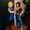 Bandai Nuova Action Figure di Android 17 e 18 di Dragon Ball, Modellino da 18cm, Regalo Collezionabile per Bambini