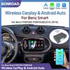 BONROAD Modulo Decoder Wireless CarPlay Android Auto per Mercedes Benz Smart 453 Fortwo ForFour 2016 2017 2018 2019 Interfaccia Adattatore Bluetooth Wireless Mirror Link AirPlay Supporto Telecamera