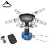 widesea Fornello a Gas Portatile Widesea 3300W Ultraleggero 92g in Lega di Alluminio con Borsa per il Trasporto per Cucina all'Aperto e Escursionismo