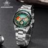 ADDIESDIVE Orologi da uomo Nuovo orologio da polso al quarzo di lusso 0S21 Cronografo C3 Vetro bombato luminoso Orologio subacqueo impermeabile 100m AD2551