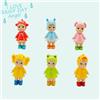 Bandai Mini figura Hot S Angel Blind Box Mystery Box