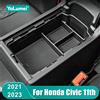 YaLumei Organizer per Bracciolo Centrale Auto, Contenitore Portaoggetti per Honda Civic 11a Generazione 2021 2022 2023, Accessori
