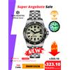 San Martin Orologio Subacqueo San Martin 1200HV con Rivestimento Indurente, Quadrante Completamente Luminoso, Blocchi Luminosi, Movimento Automatico Meccanico ST2130, Orologio Funzionale SN0012